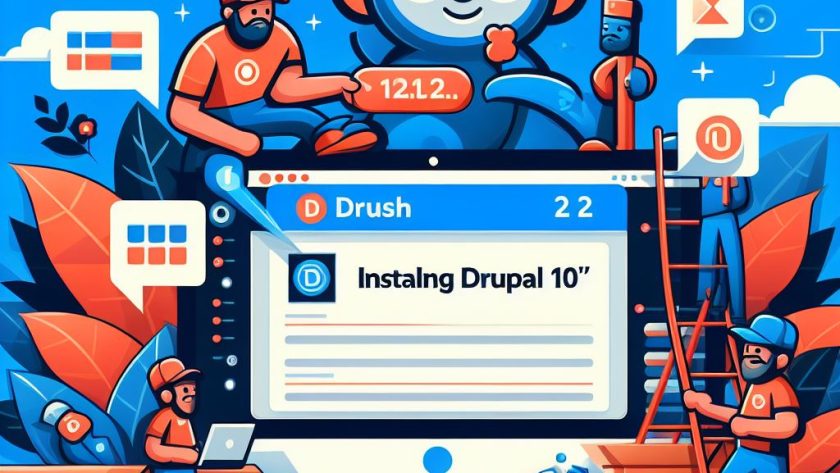 install and use Drush 12.x for Drupal 10